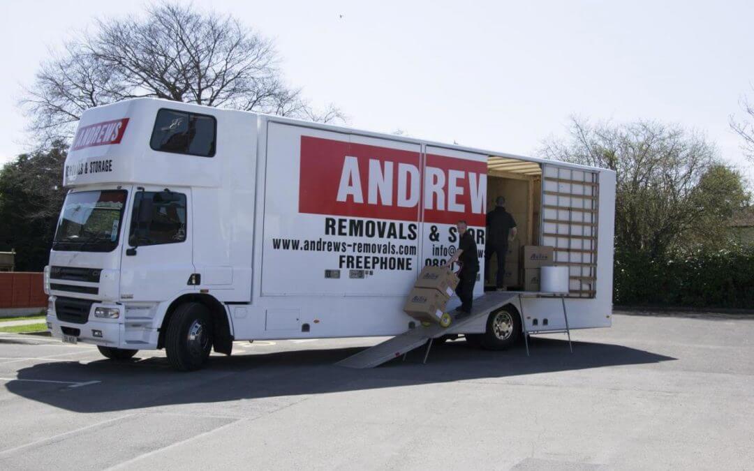 Andrews Removals vans Gloucester