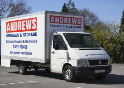 Gloucester Company Andrews Removals van